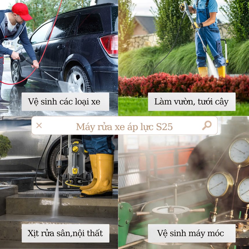 máy phun áp lực cao sumika s25, công suất 2500w hình 1 may phun ap luc cao sumika s25, cong suat 2500w hinh 1