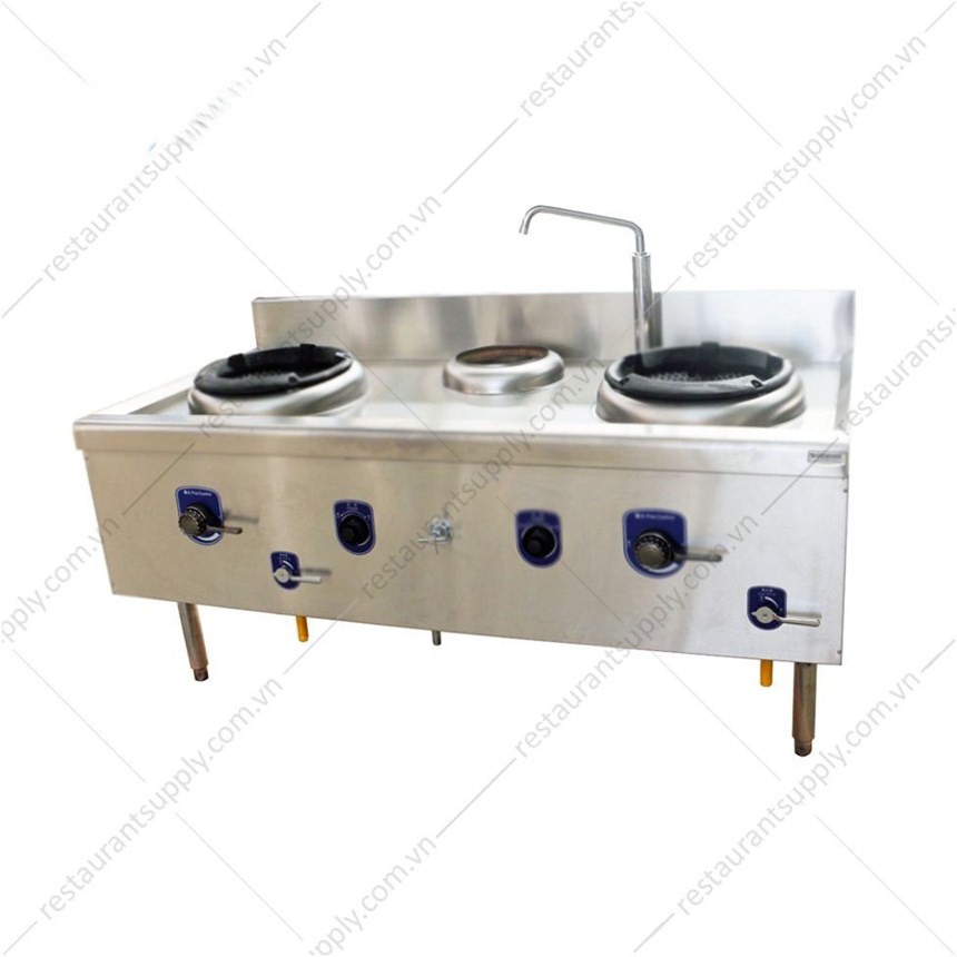 bep xao eco 2 hong dung gas co quat thoi + 1 noi nuoc egwr21b hinh 0