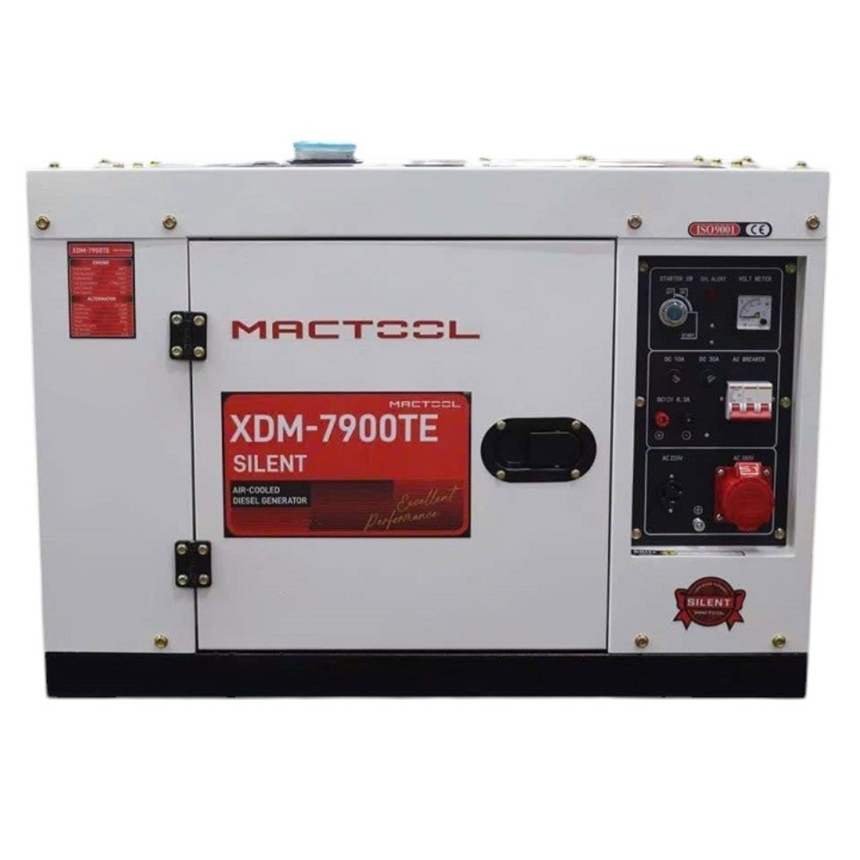 may phat dien dau 6kw mactool xdm-7900te (dien 3pha) hinh 0