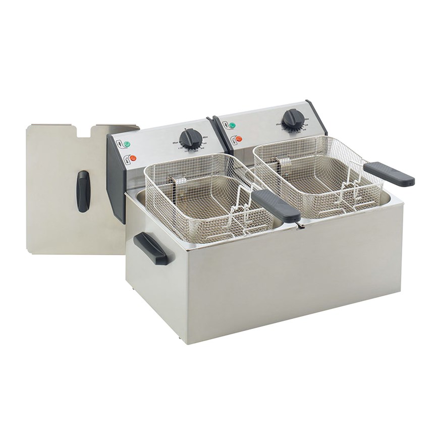 bếp chiên nhúng điện 2 ngăn đặt bàn roller grill fd 80d hình 0 bep chien nhung dien 2 ngan dat ban roller grill fd 80d hinh 0