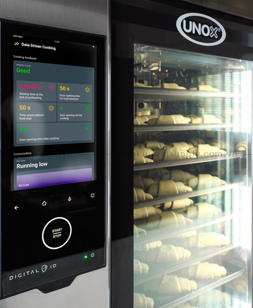 lò hấp nướng đa năng unox bakertop-x™ digital.id™ xela-05eu-exrs hình 1 lo hap nuong da nang unox bakertop-x™ digital.id™ xela-05eu-exrs hinh 1