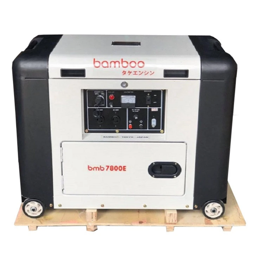 may phat dien chay dau 5kw bamboo 7800e hinh 0