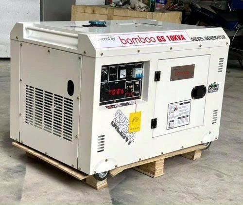 may phat dien chay dau 10kva bamboo gs chong on hinh 1