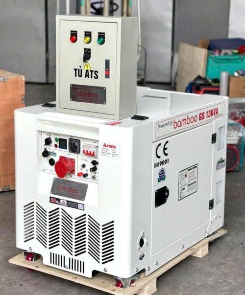 may phat dien chay dau 13kva bamboo bmb gs13kva hinh 0
