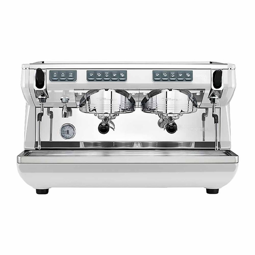 may pha ca phe nuova simonelli model appia life 2 groups volumetric hinh 0