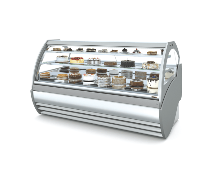 tu trung bay banh kem kinh cong troy hinh 0