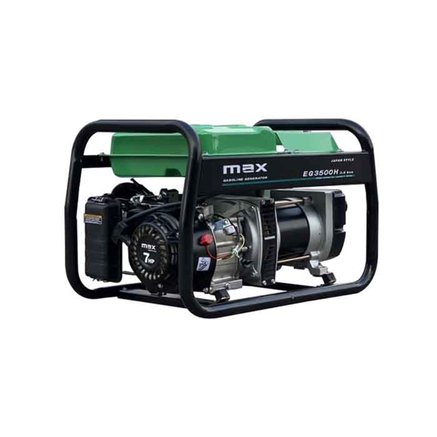 may phat dien chay xang 3kw max eg3500h xanh hinh 0