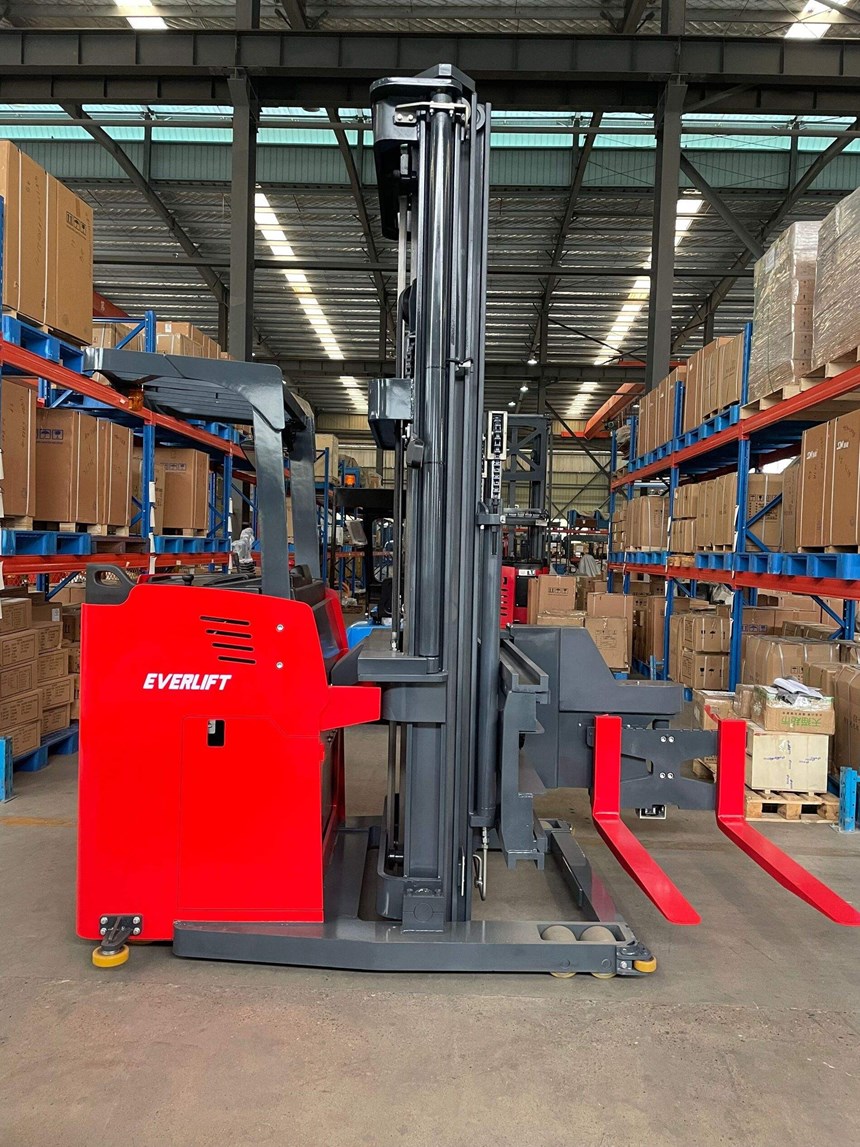 xe nang dien pallet stacker 3 chieu loi di hep 1.5 tan kusami ksm15 hinh 0