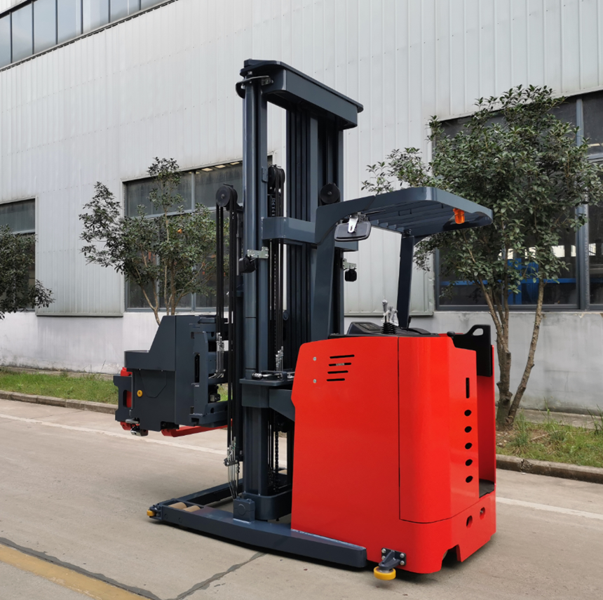 xe nang dien 3 chieu tu dong 1 tan, 1.5 tan kusami ksm1/15 hinh 0