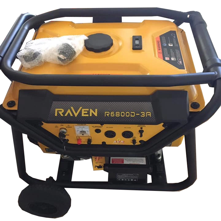 may phat dien chay xang 5kw raven r6800d-3a de hinh 0