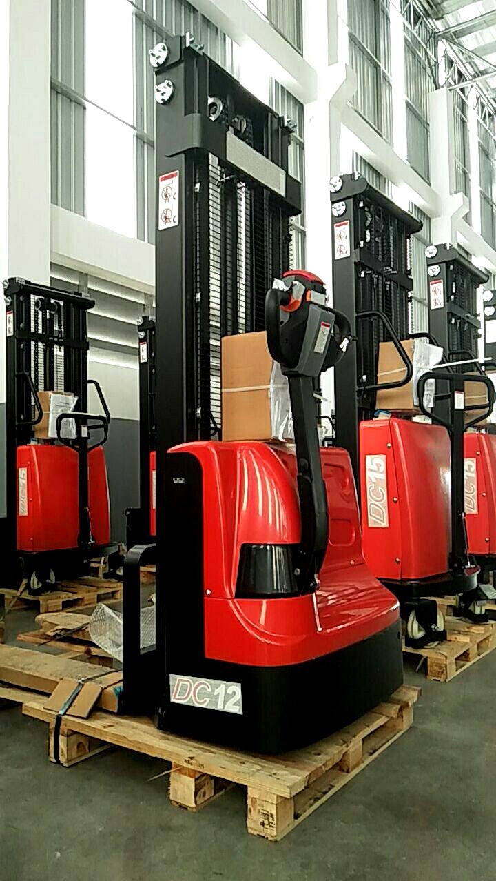 xe nang pallet dien– tai trong 1200kg, chieu cao nang 1,6m – 3,5m kusmai ksm-12aj hinh 0