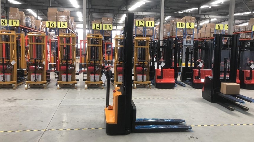 xe nang dien pallet kusami tai 1200kg, 1500kg ksm-12j/ksm-15j hinh 0