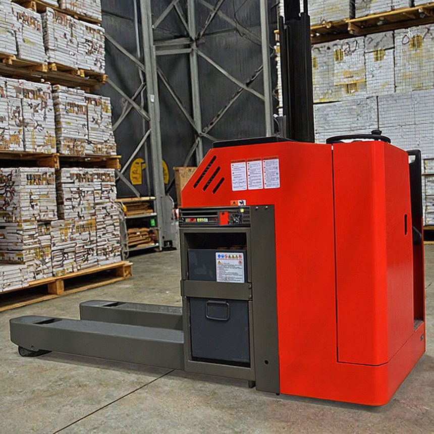 xe nang pallet dien 10000kg cong suot lon kusami ksm-100 hinh 0