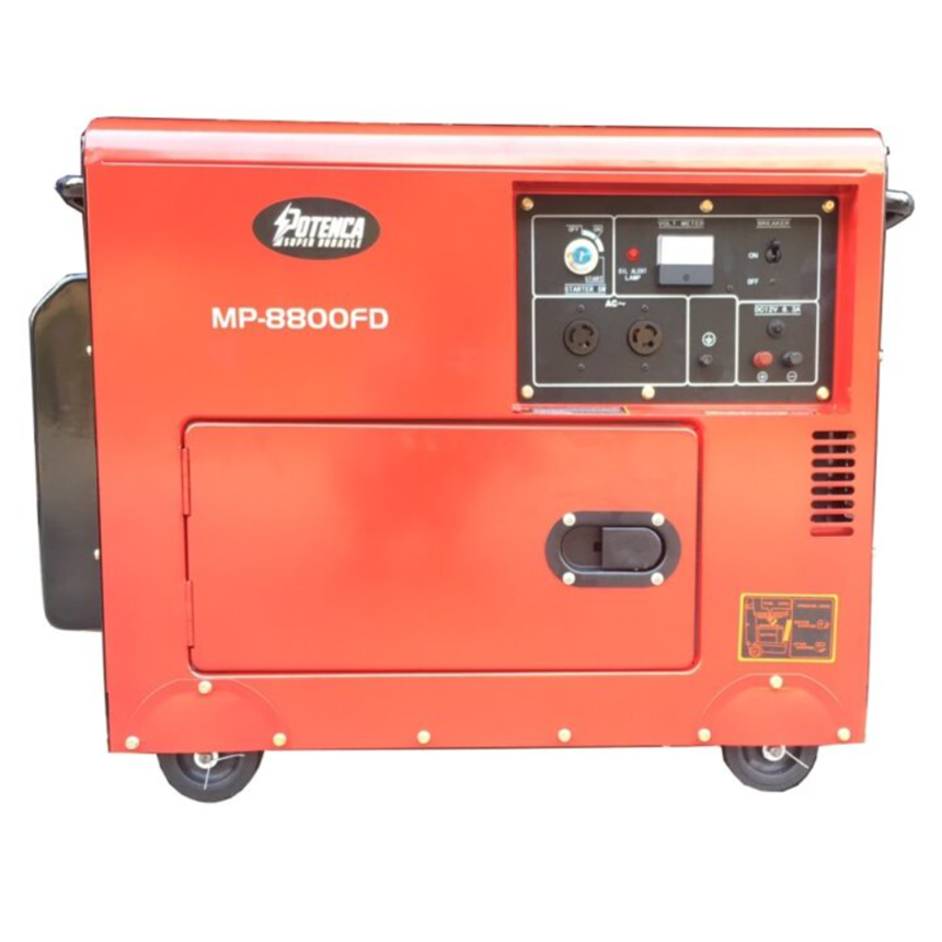 may phat dien chay dau 7kw potenca mp-8800fd hinh 0
