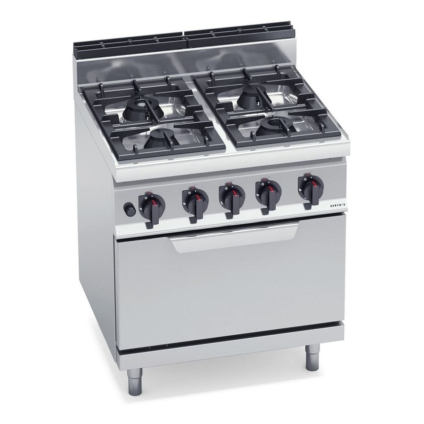 bep au 4 hong voi lo nuong 2/1 dung gas berto's - g7f4p+fg hinh 0