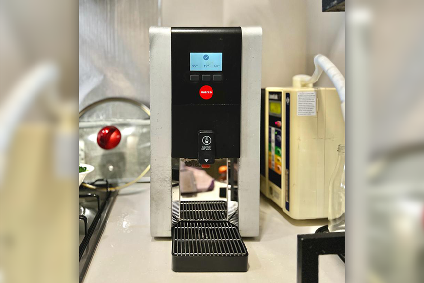 may nuoc nong de ban marco mix pb3 hinh 0