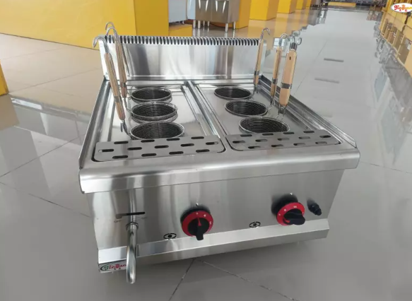 bep nau mi 6 dau dung gas de ban jieguan gh-588 hinh 0