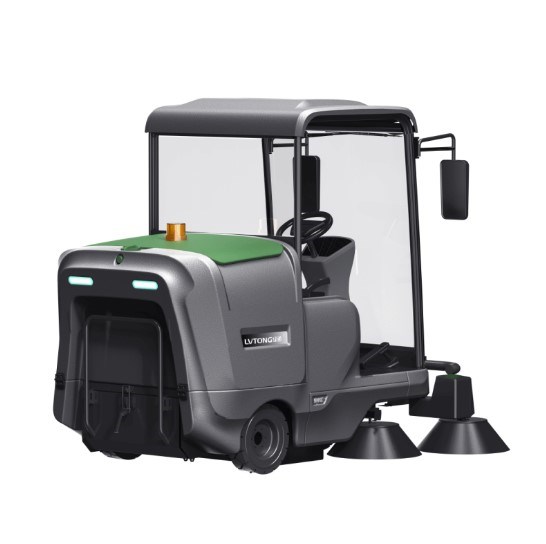 máy quét rác ngồi lái bán kín lvtong lt-s2050s hình 2 may quet rac ngoi lai ban kin lvtong lt-s2050s hinh 2