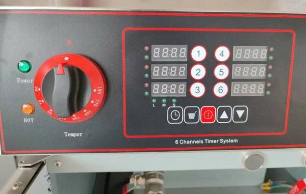 bep chien nhung dien 2 ngan 28l co hen gio kolner df-26-2a hinh 2