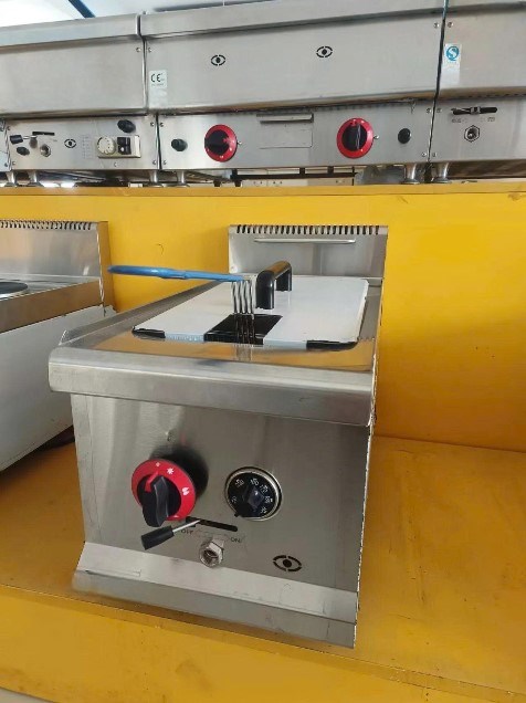 bep chien nhung 1 ngan dung gas 14l kolner gf-535 hinh 0