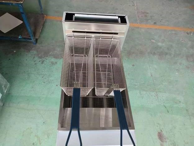 bep chien nhung dung gas 1 ngan 2 ro kolner gf-2g hinh 1