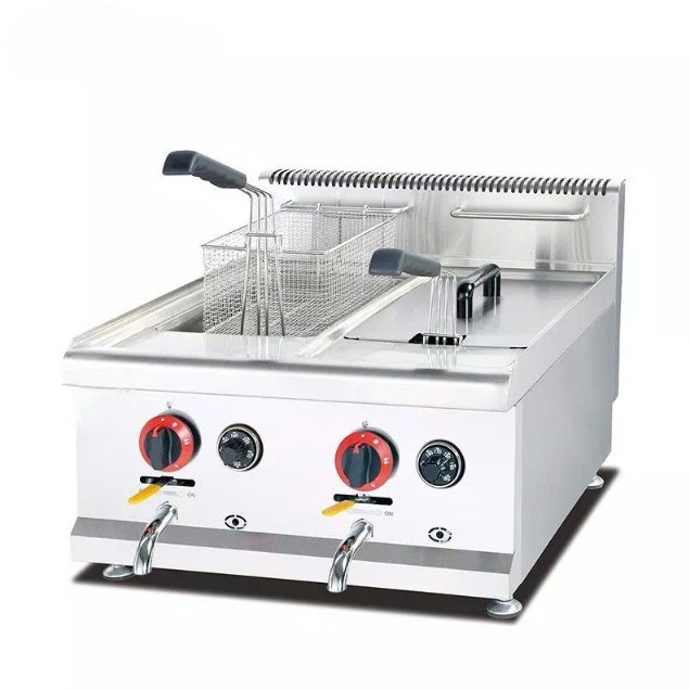 bếp chiên nhúng dùng gas 2 ngăn kolner gf-585 hình 0 bep chien nhung dung gas 2 ngan kolner gf-585 hinh 0