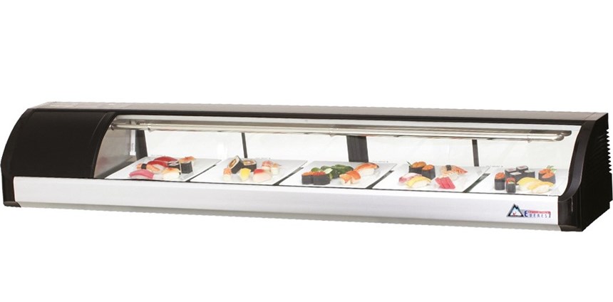 tu trung bay sushi de ban everestref esc71l hinh 0