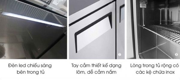 ban salad 1360mm 3 canh turbo chef tcs1360 hinh 1