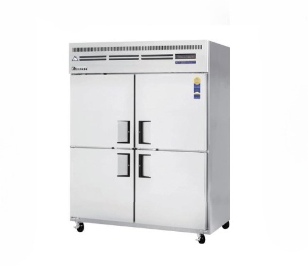 tu dong mat dung 4 canh inox everestref b150-4rmos-e hinh 0