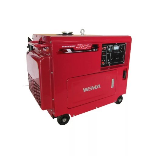 máy phát điện diesel chống ồn weima wm5000ces hình 0 may phat dien diesel chong on weima wm5000ces hinh 0