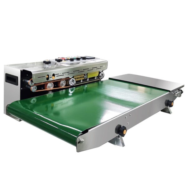  may han mieng tui lien tuc kolner kn-1000w (inox, co in date, bang tai 40 cm) hinh 0