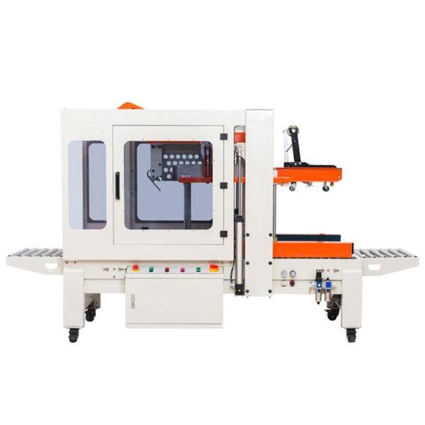 may dan bang dinh thung carton dqfxz-5050s (gap nap, tu dong dieu chinh kich thuoc) hinh 0