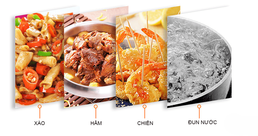 bep tu cong nghiep 4 mat phang co ke de do inducook id-b4m3500 hinh 1