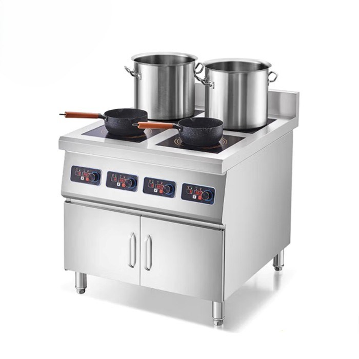 bep tu cong nghiep 4 mat co tu de do inducook id-bd4m3500w hinh 0