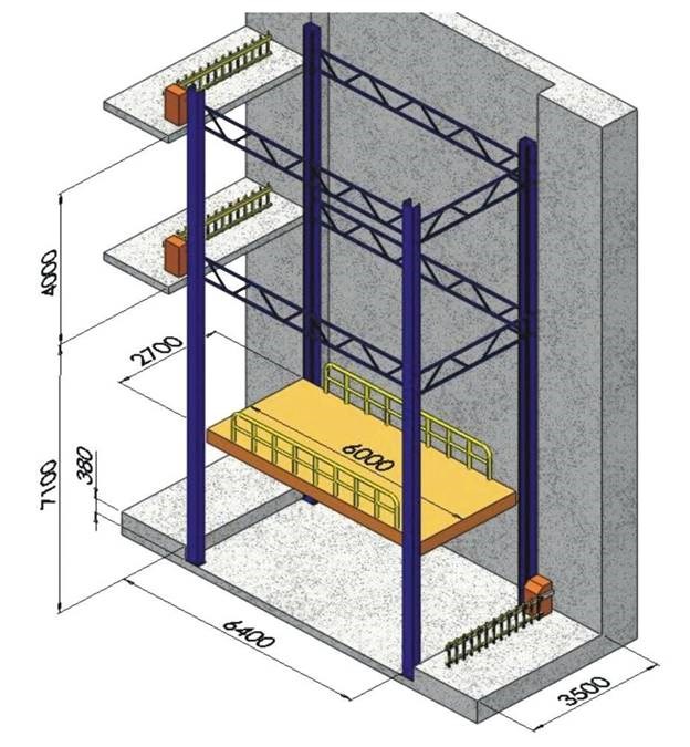 cầu nâng vận thăng guangjun 4p-4t hình 1 cau nang van thang guangjun 4p-4t hinh 1