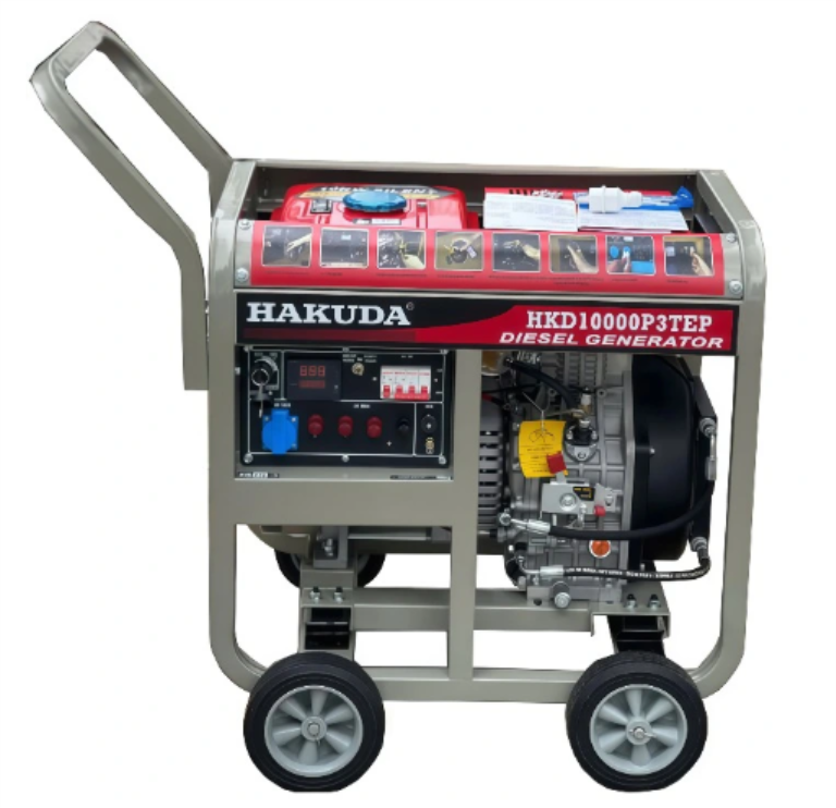 may phat dien chay dau 10kw hakuda hkd10000p3tep 3 pha hinh 0