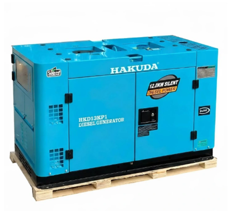 may phat dien chay dau hakuda 12kw hkd13kp1 sieu cach am hinh 0