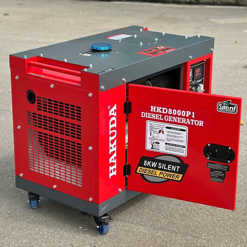 may phat dien chay dau hakuda 8kw hkd8000p1 hinh 0