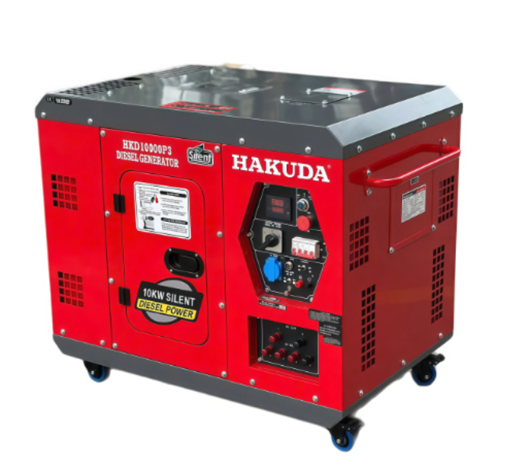 may phat dien chay dau hakuda 10kw hkd10000p3 3 pha hinh 0