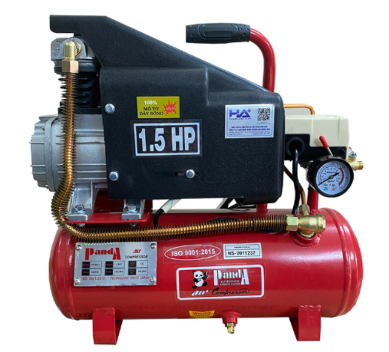 may nen khi co dau lien truc 1.5hp 12l panda pt-4213 hinh 0