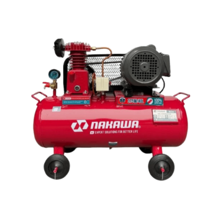 may nen khi day dai nakawa 1/2hp 40l nk0540e hinh 0