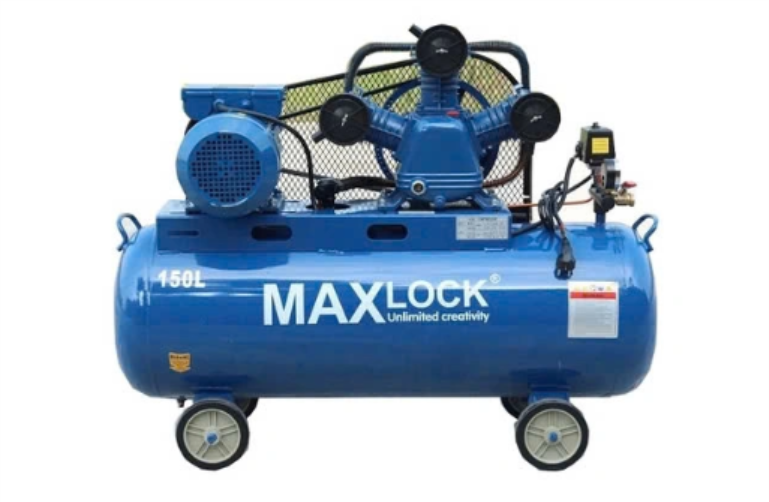 may nen khi day dai 5.5hp 260l maxlock mk260l 3 pha hinh 0