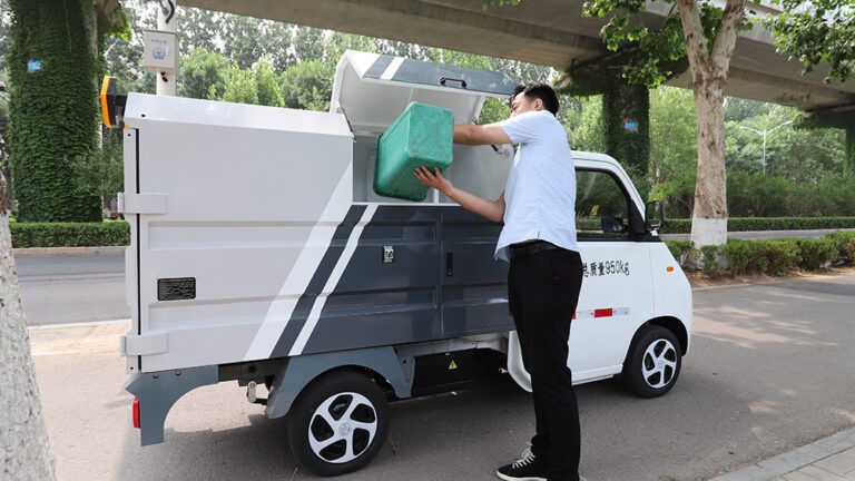 xe cho rac dien by - lf1000  hinh 0