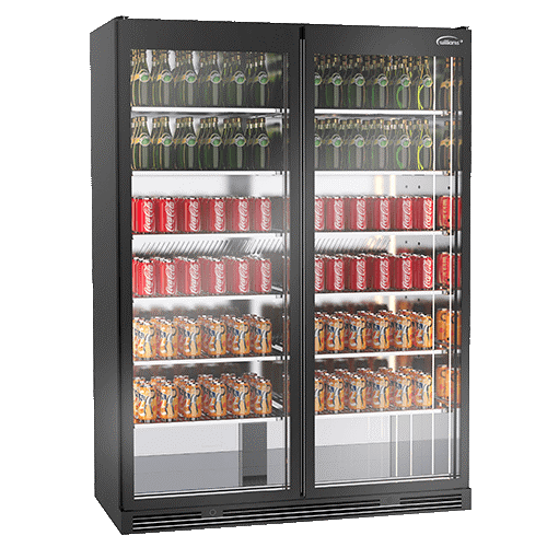 tu mat 2 canh kinh williams dbc-200 hinh 0