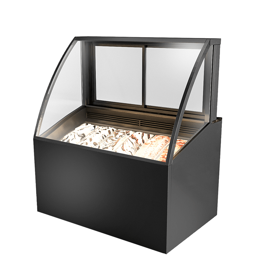 tu trung bay kem kinh cong williams ic-u-1200-hg-c hinh 0