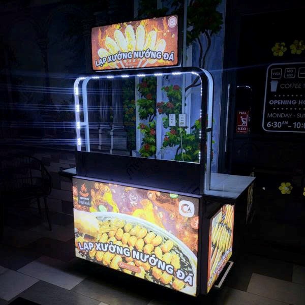 xe nướng đá lạp xưởng hình 0 xe nuong da lap xuong hinh 0