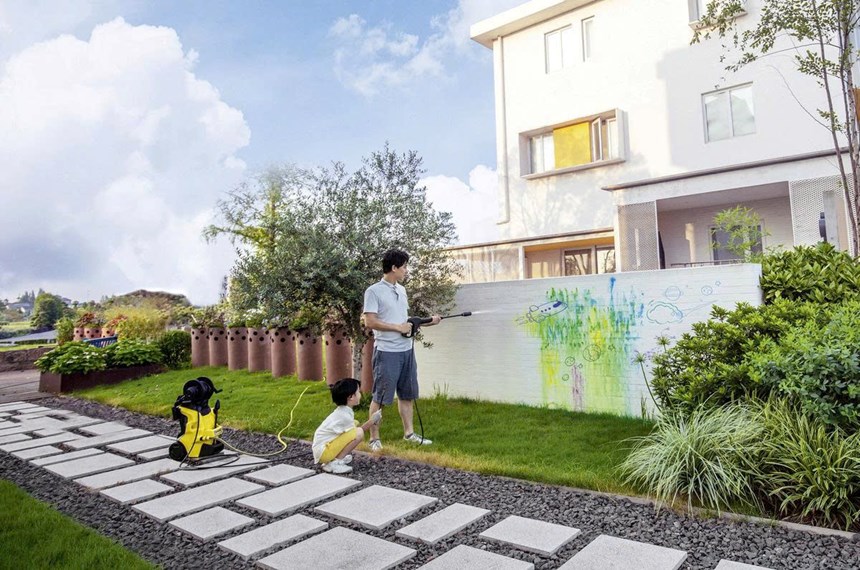 may phun rua ap luc cao karcher k 3 deluxe premium hinh 0