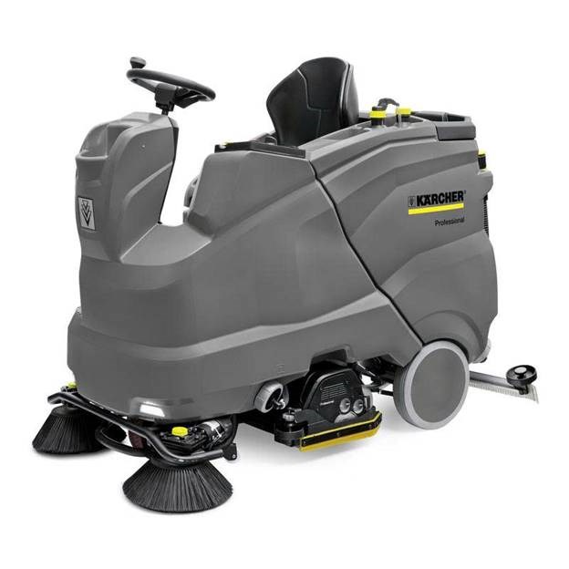may cha san ngoi lai nho gon dung pin karcher b 150 r + r 75 hinh 0
