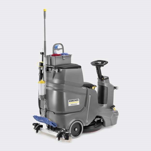 may cha san ngoi lai dung pin karcher bd 50/70 r classic bp hinh 3