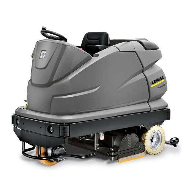 may cha san ngoi lai chay bang pin karcher b 250 r + r 100 hinh 0